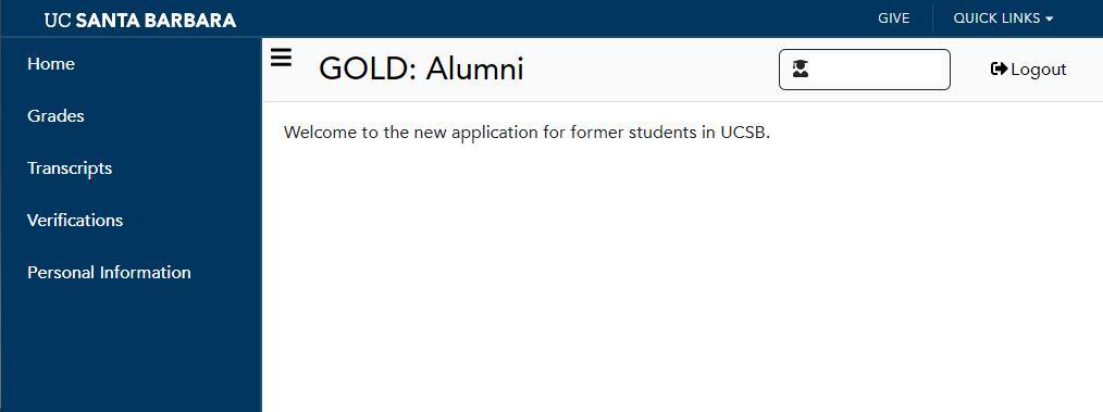 GOLD alumni home page